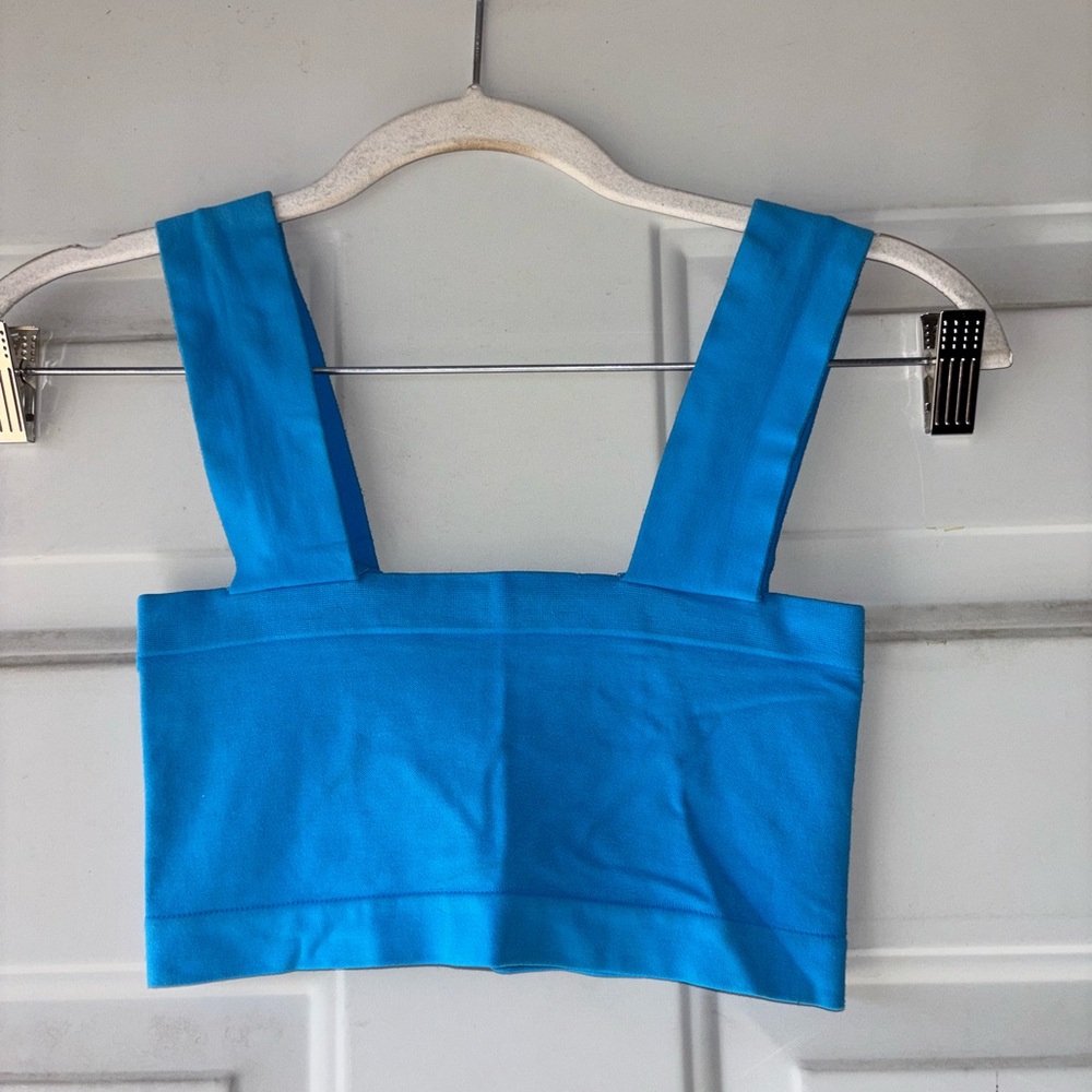 Intimately Free People blue crop tank size XS